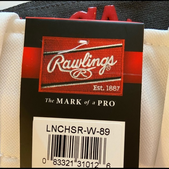 Rawlings Straight Leg Relax Fit Baseball ⚾️ Pants. Zip front/belt loops - Picture 8 of 10